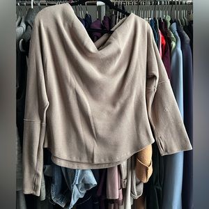Free People Fuji Thermal Top | Fair | Rare Color Beige [Bunny?] | XL